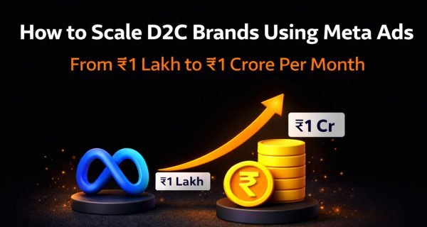 How to Scale D2C Brands Using Meta Ads: From ₹1 Lakh to ₹1 Crore Per Month
